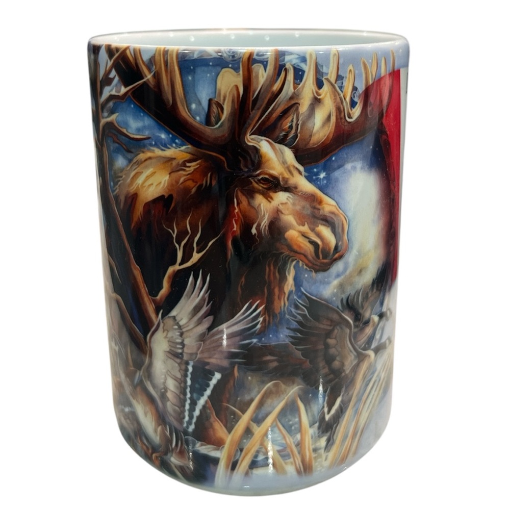 The Mountain Canadian Moose Ceramic Coffee Mug 15 OZ